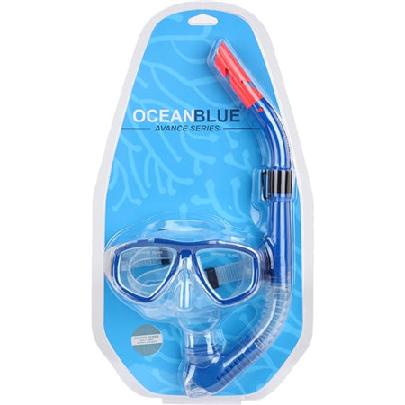 Ocean Blue Avance-Pro Twin Lens Combo Snorkel Set