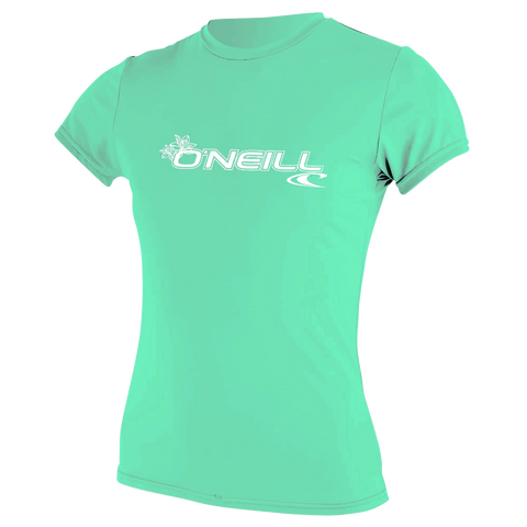 O'Neill Women's Basic Skins Short Sleeve Rash Vest