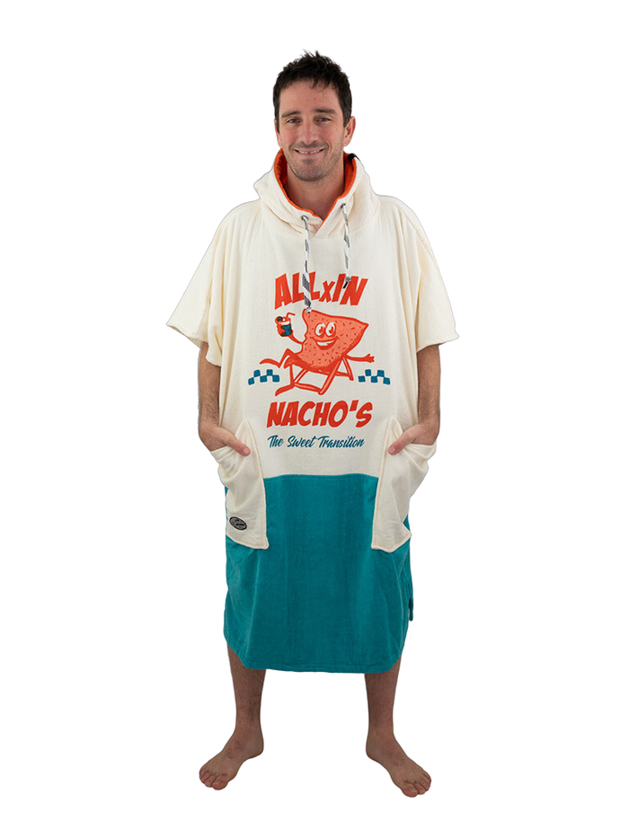 All-In Changing Poncho Men's Nacho