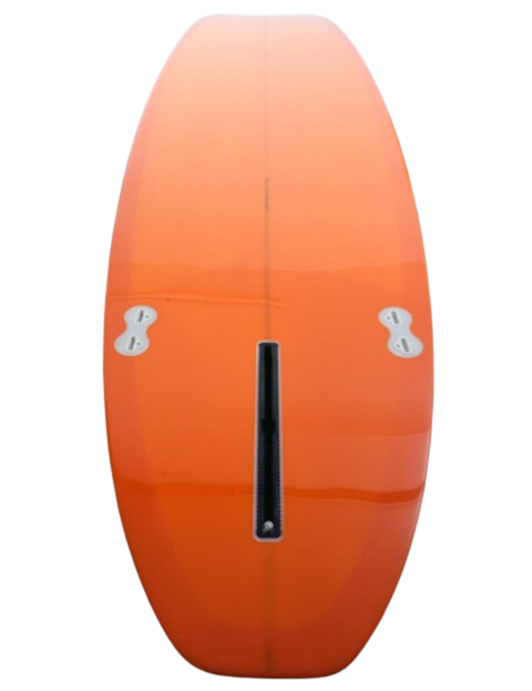 Cortez Salt Premier Surfboard 9ft 1 FCS - Orange Resin Tint