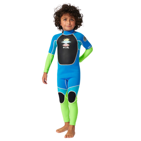 Rip Curl Groms Omega Back zip Easy On/Off Wetsuit Toddler