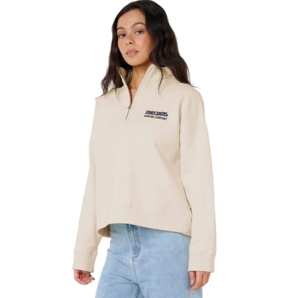 Rip Curl Surf Puff 1/4 Zip Crew