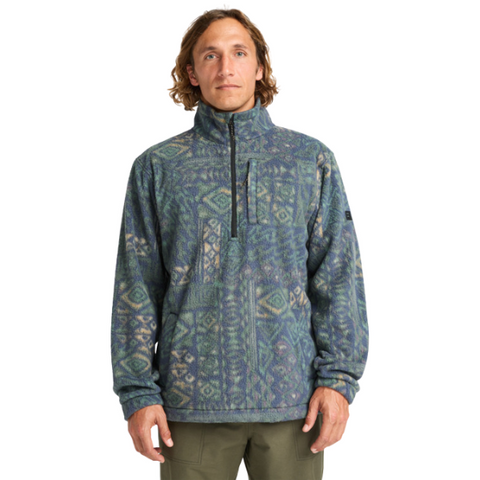 Billabong Boundary Mock - Half Zip Neck Fleece