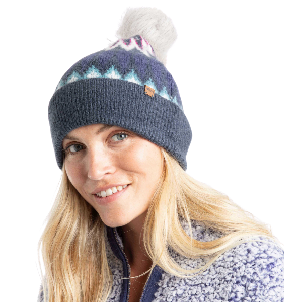 Weird Fish Frady Fair Isle Bobble Hat