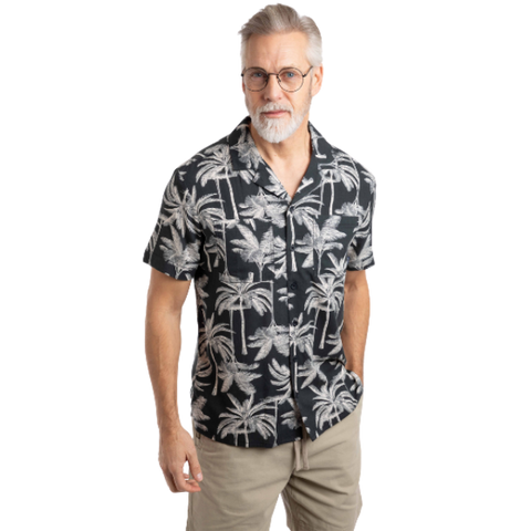 Werid Fish Holborn Viscose Printed Short Sleeve Shirt