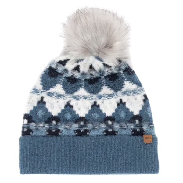 Weird Fish Frady Fair Isle Bobble Hat
