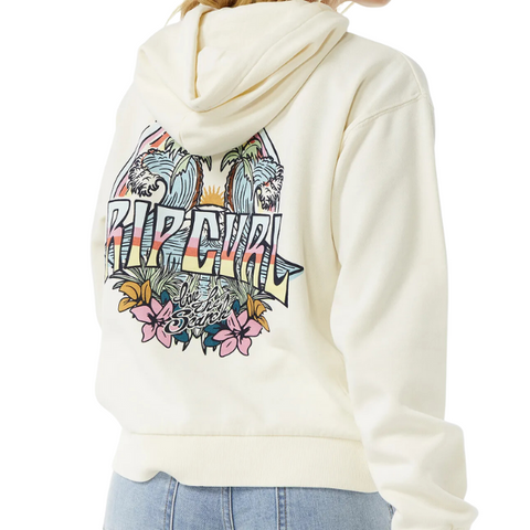 Rip Curl Block Party Relaxed hooded Fleece