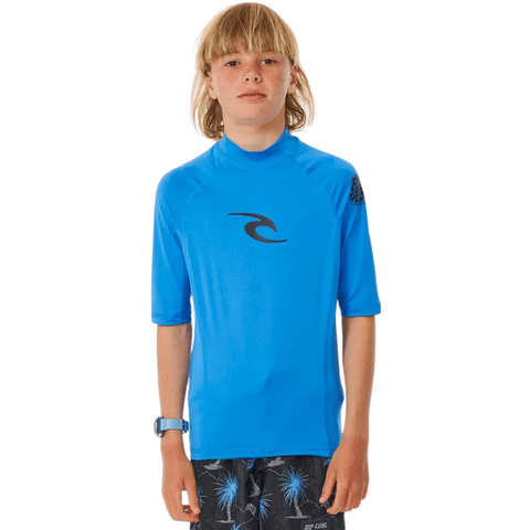 Rip Curl Junior Rash Vest Short Sleeve