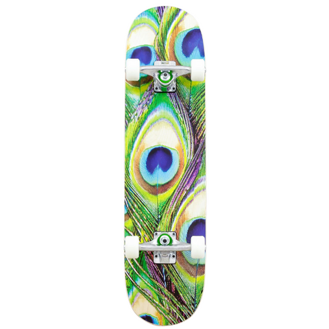 Mini Logo Complete by 8" Peacock Feather