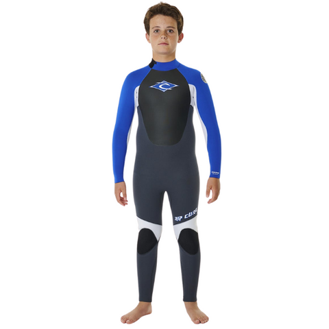 Rip Curl 5/3mm Omega Back Zip  Junior Wetsuit  Blue