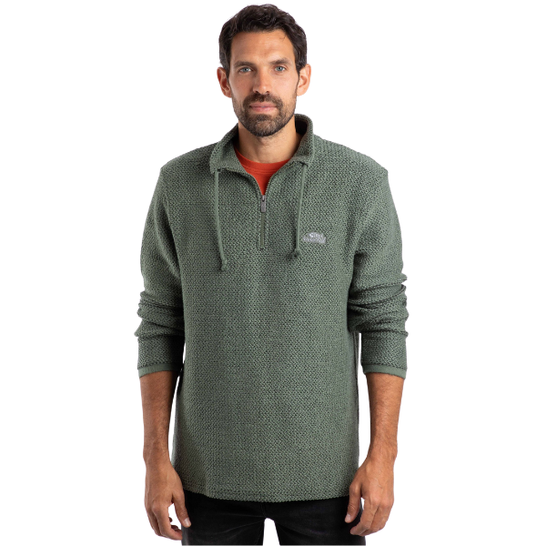 Weird Fish Cruiser 1/4 Zip Macaroni