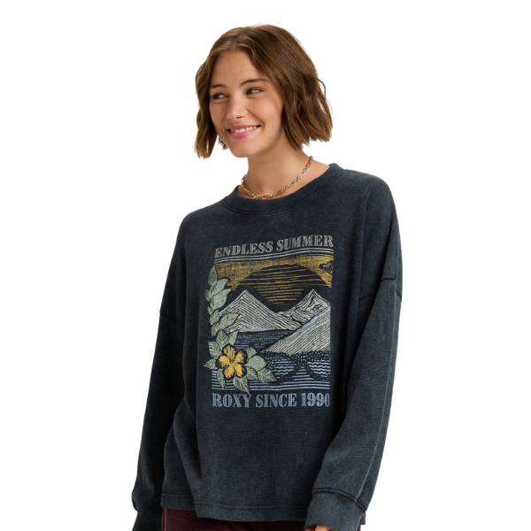 Roxy Eastside Midweight - Crew Neck Top