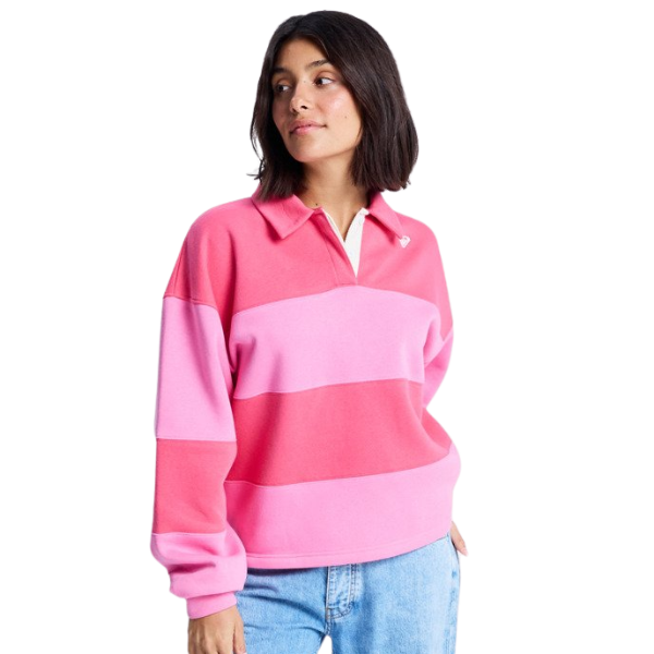 Roxy Cross Your Mind - Shirt Collar Sweatshirt for Women