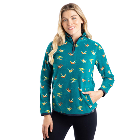 Weird Fish Reena 1/4 Zip  Micro Fleece