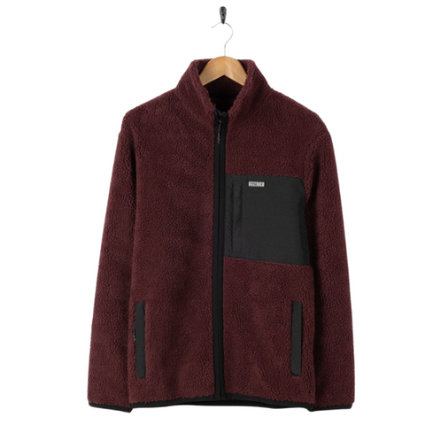 Saltrock Wye Fleece Burgundy
