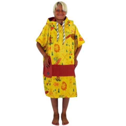 All-In Junior V Poncho Yeti
