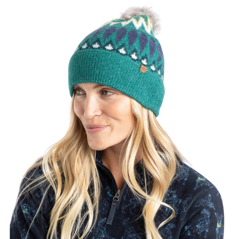 Weird Fish Frady Fair Isle Bobble Hat