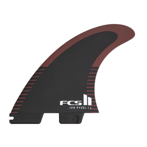 FCS II Pyzel PC Aircore Large Black/Shiraz Tri Retail Fins