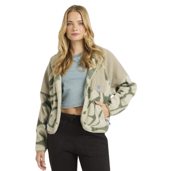 Billabong  Popoyo Snap Up  Fleece Jacket