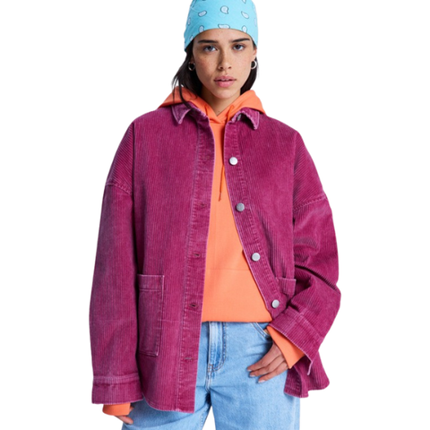 Roxy Kick Back Washed - Oversized Corduroy Jacket
