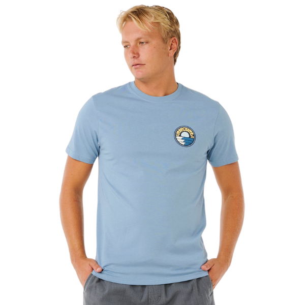 Rip Curl Pacific Rinse Stacked T Shirt