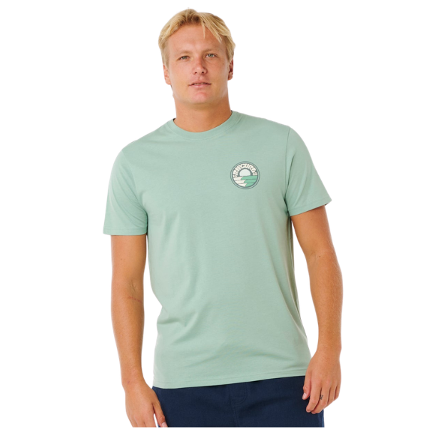 Rip Curl Pacific Rinse Stacked T Shirt