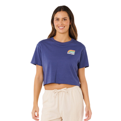 Rip Curl Surf Side Cropped Tee