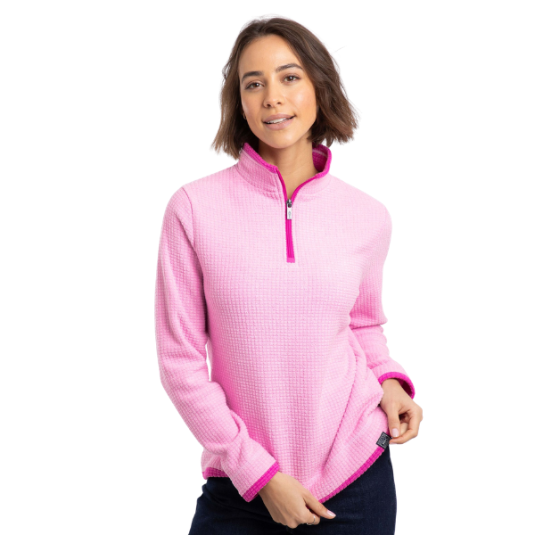 Weird Fish Beye 1/4 Zip Fleece