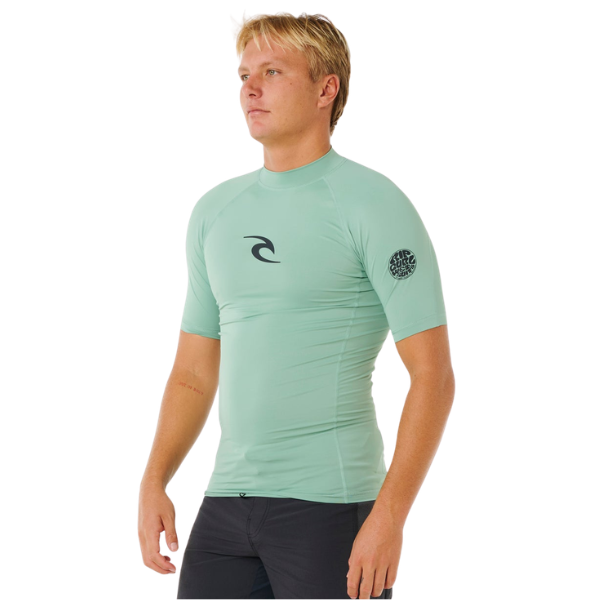 Rip Curl Waves UPF Performance Short Sleeve Rash Vest
