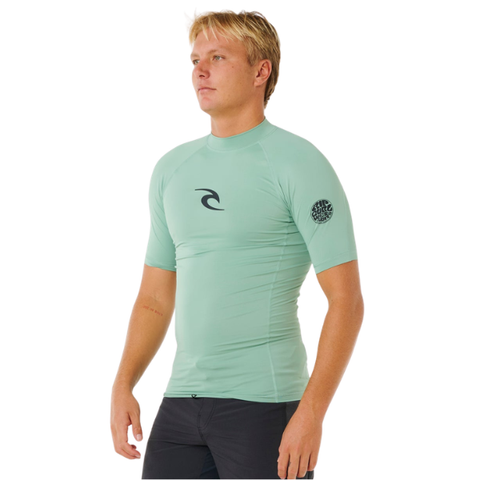 Rip Curl Waves UPF Performance Short Sleeve Rash Vest