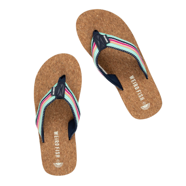 Weird Fish Arundel Cork Base Flip Flop