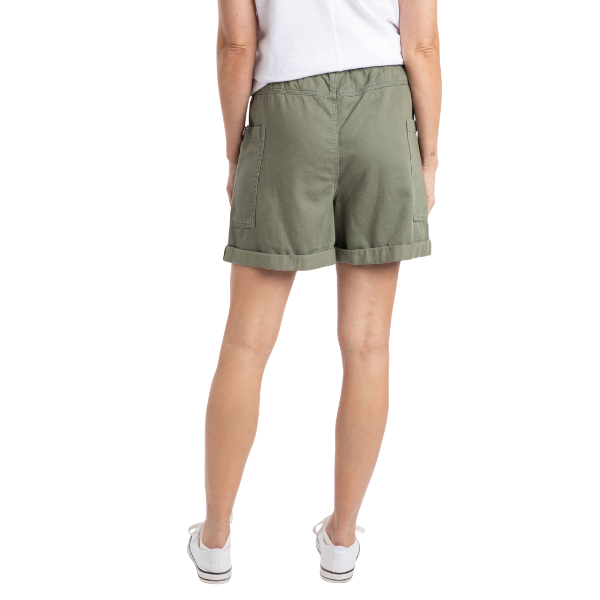 Weird Fish Cynthia Cotton Twill Shorts