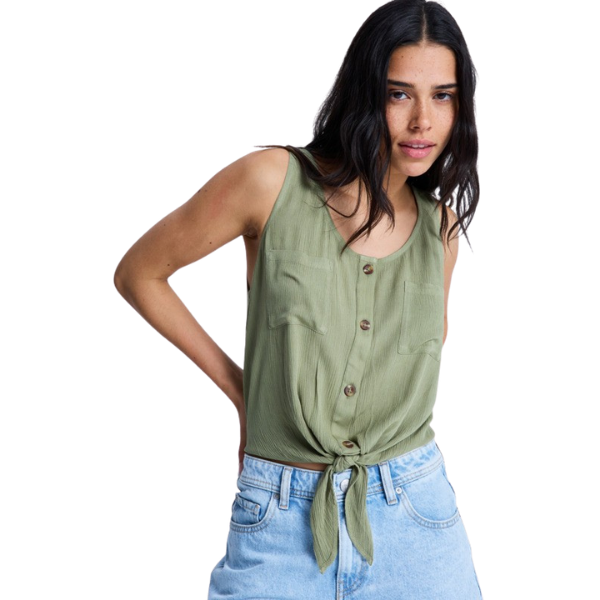 Roxy Surf Tropical Sleeveless Blouse