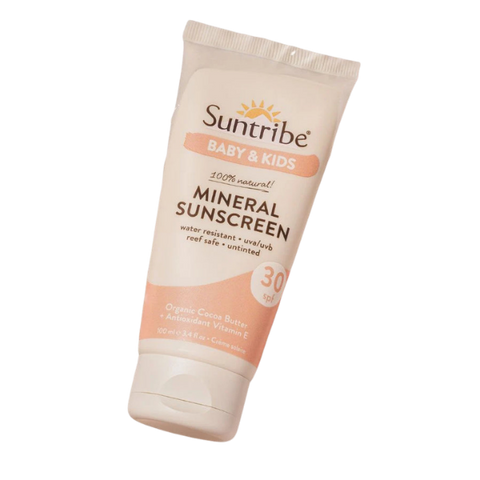 Suntribe Organic Mineral Sunscreen SPF 30 Baby & Kids