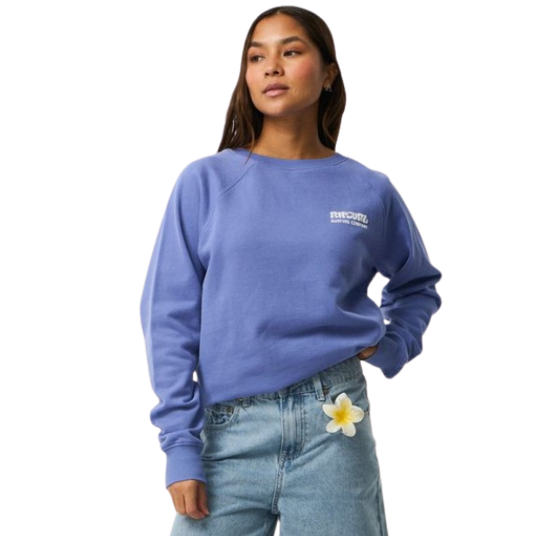 Rip Curl Surf Puff Raglan Relaxed Crew