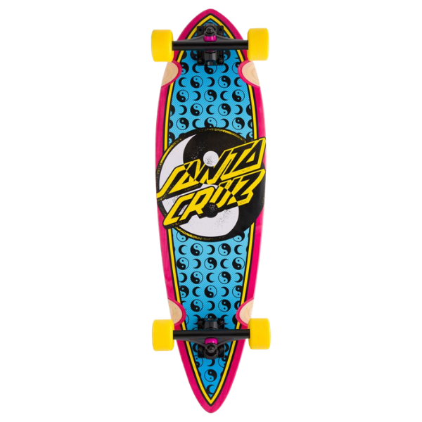 Santa Cruz Longboard Complete Yin Yang Pintail Multi 33 IN