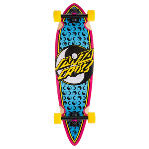 Santa Cruz Longboard Complete Yin Yang Pintail Multi 33 IN