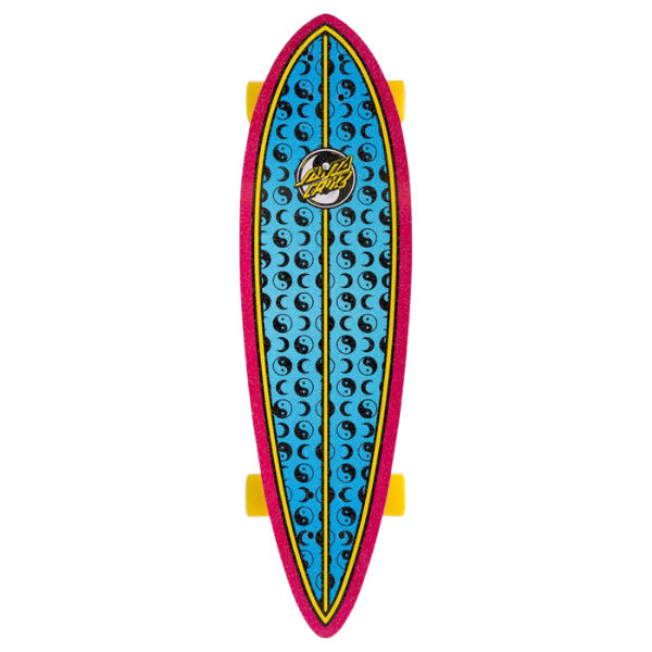 Santa Cruz Longboard Complete Yin Yang Pintail Multi 33 IN