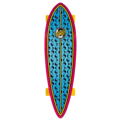 Santa Cruz Longboard Complete Yin Yang Pintail Multi 33 IN