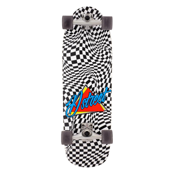 D Street Surfskate Check Warp 32 Inches