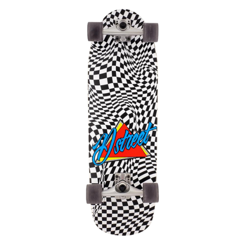 D Street Surfskate Check Warp 32 Inches