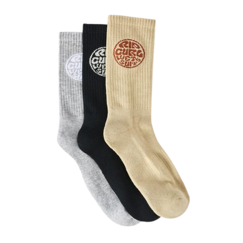 Rip Curl Wetty Crew Sock 3 Pack