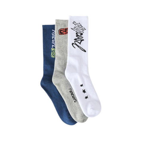Rip Curl Retro Crew Sock 3 Pack