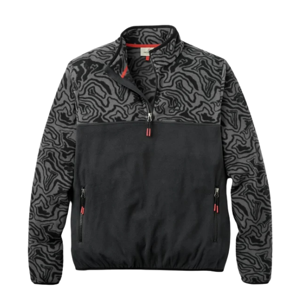 Passenger Set Off Full Zip Corduroy Fleece