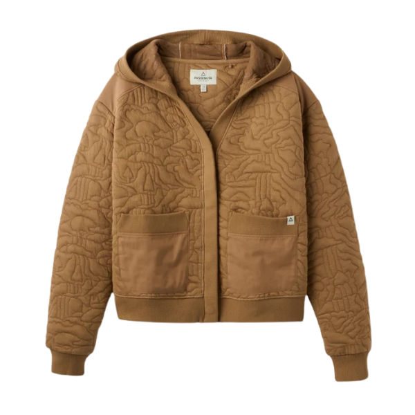 Passenger Women's Seagrass Quilted Hoodie