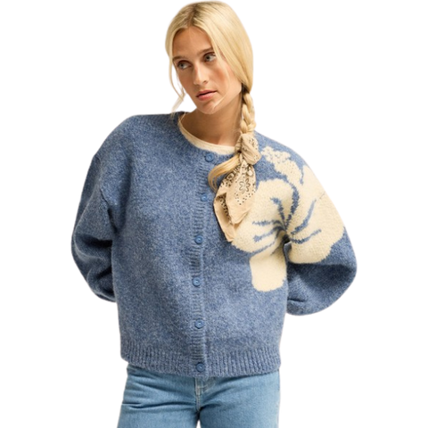 Billabong Bayside Hibiscus Knitted Cardigan