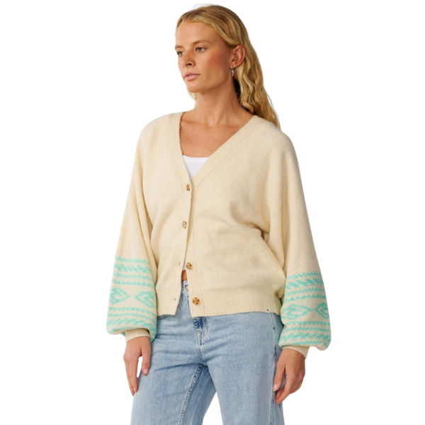 Rip Curl Bossa Nova jacquard Cardigan