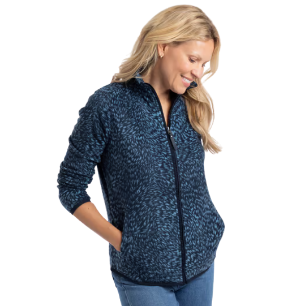 Weird Fish Rochelle Full Zip Microfleece