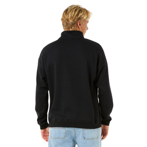 Rip Curl Pill Icon 1/4 Zip Crew