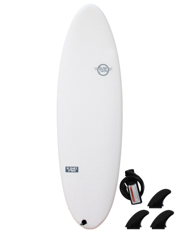 Surfworx Pro-Line King Pin White 6ft 4